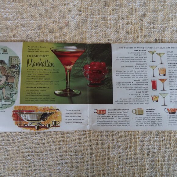 Vintage Soft Cover Booklet 1964 Southern Comfort Barmate Bartenders Guide - Picture 2 of 6